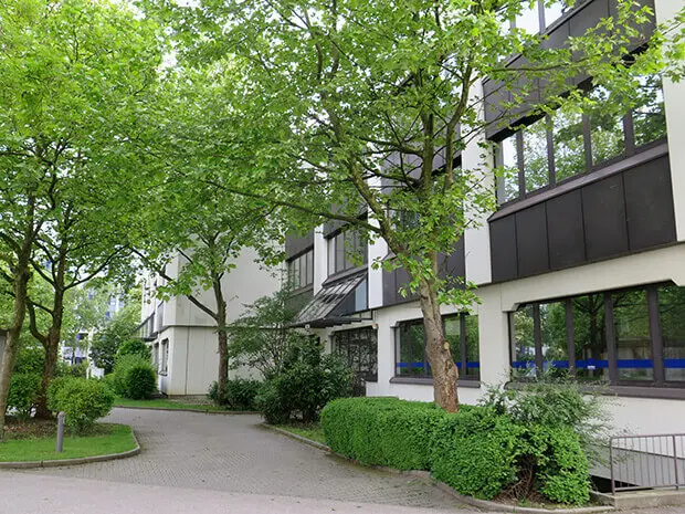 Außenansicht der Immobilie Lilienthalallee 5-7